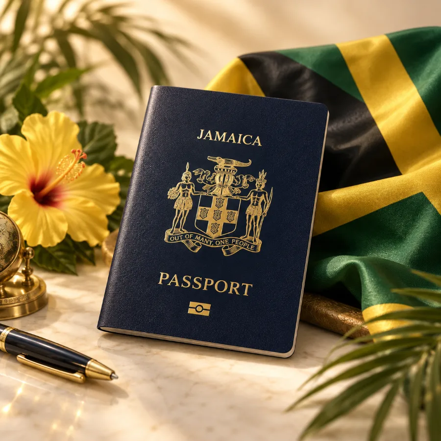 Jamaican passport renewal support